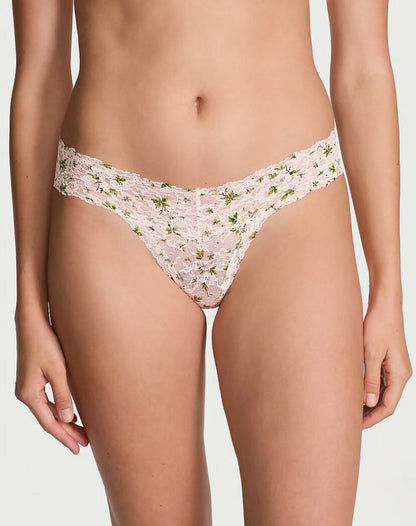 Panty Victoria´s Secret - Floral rosa claro