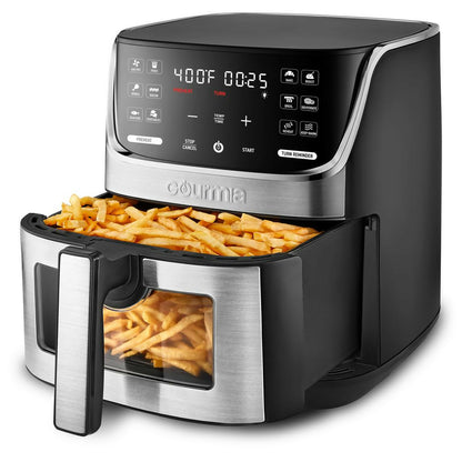 Freidora de acero inoxidable Gourmania de 6.62 L / 7 QT