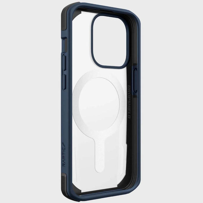 Raptic Secure Built MagSafe iPhone 14 Pro Marine Blue