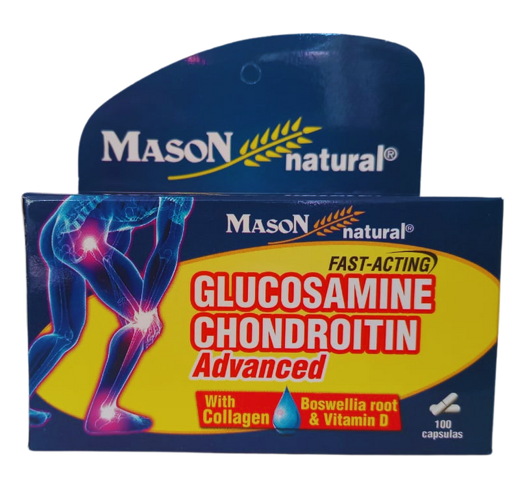 Mason Glucosamina + Condroitin + Curcuma + Bowsellia Mason