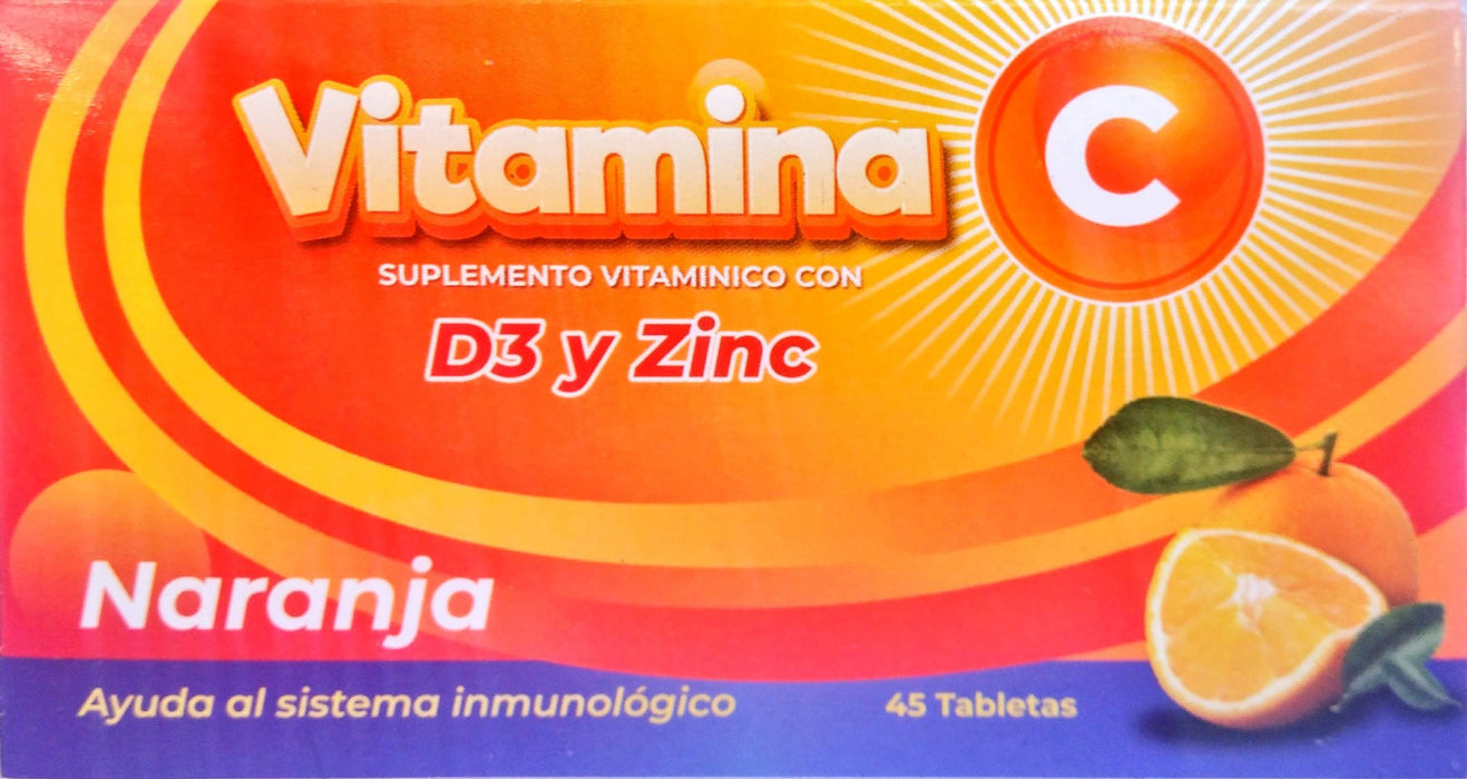 Vitamina C + Zinc + D3 Grisi farma