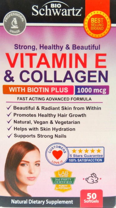 Vitamina E + Biotin + Colageno BIO Schwartz
