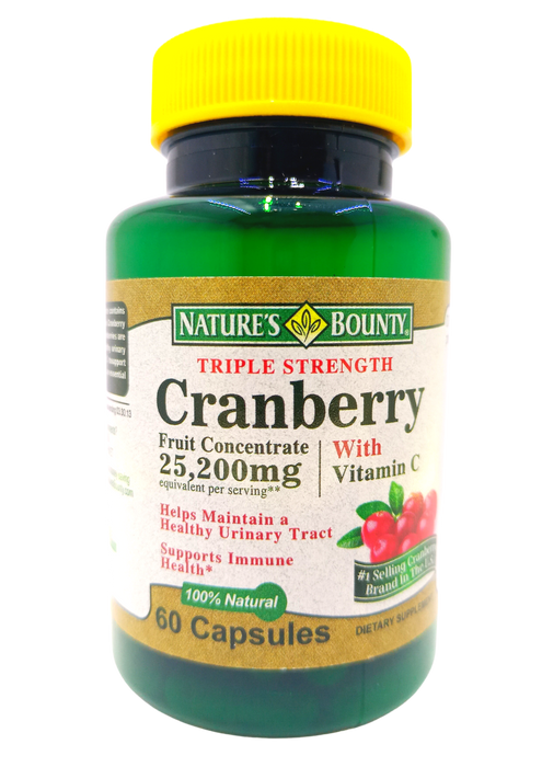 Cranberry + Vitamina C + Vitamina E Nature´s Bounty