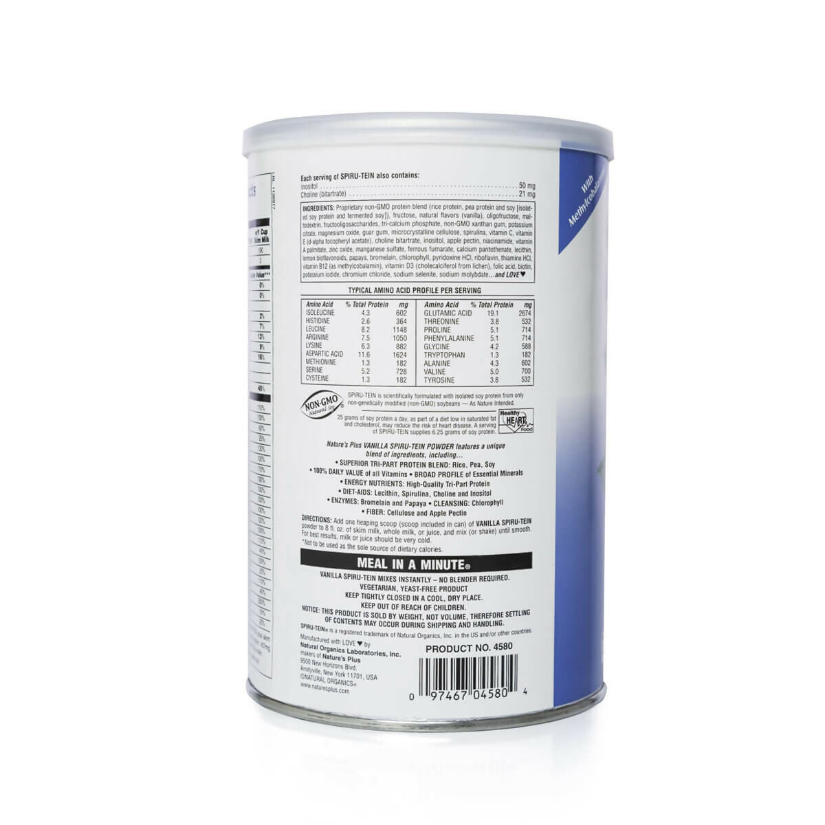 Spiru-Tein Vanilla 1.2 lbs