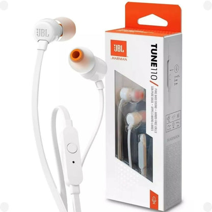 Audífonos JBL Headphone T110 Wired In-ear