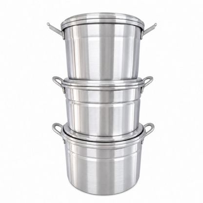 Set de 3 Ollas de aluminio