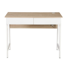 Desk Sgl Lvl w/Drawers and USB ports