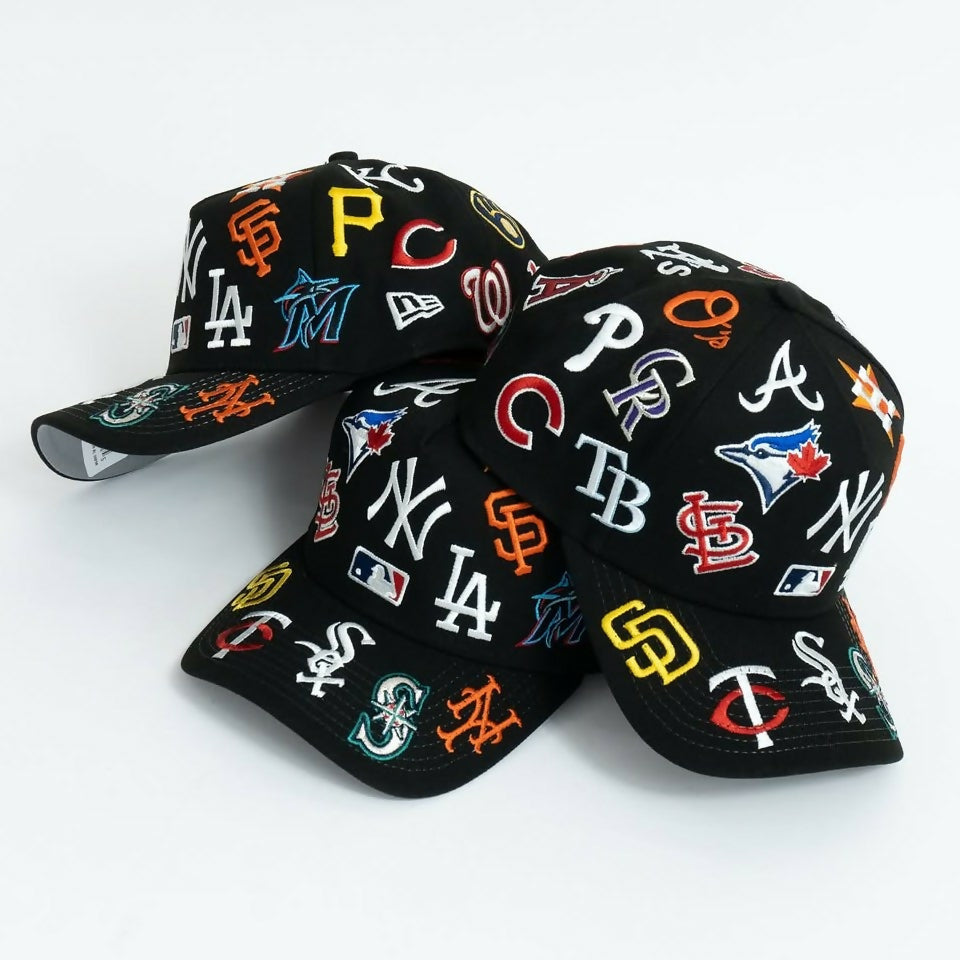 Gorra MLB All‑Teams Patch Logos All‑Over 9FORTY