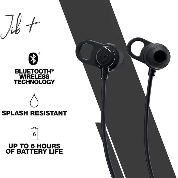 Skullcandy Jib+ Wireless Earbuds Black