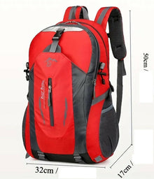Mochila impermeable 40L senderismo