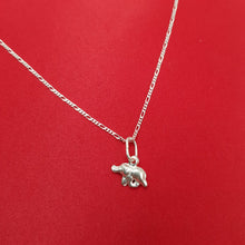 Cadena más dije Elefante Peq, Plata 925