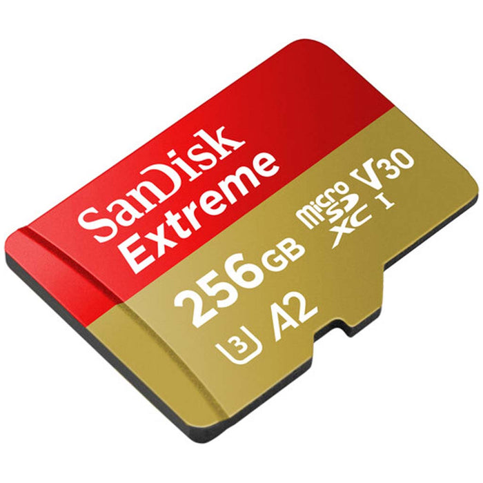 SanDisk Exreme 256GB microSDHC Card with Adapter