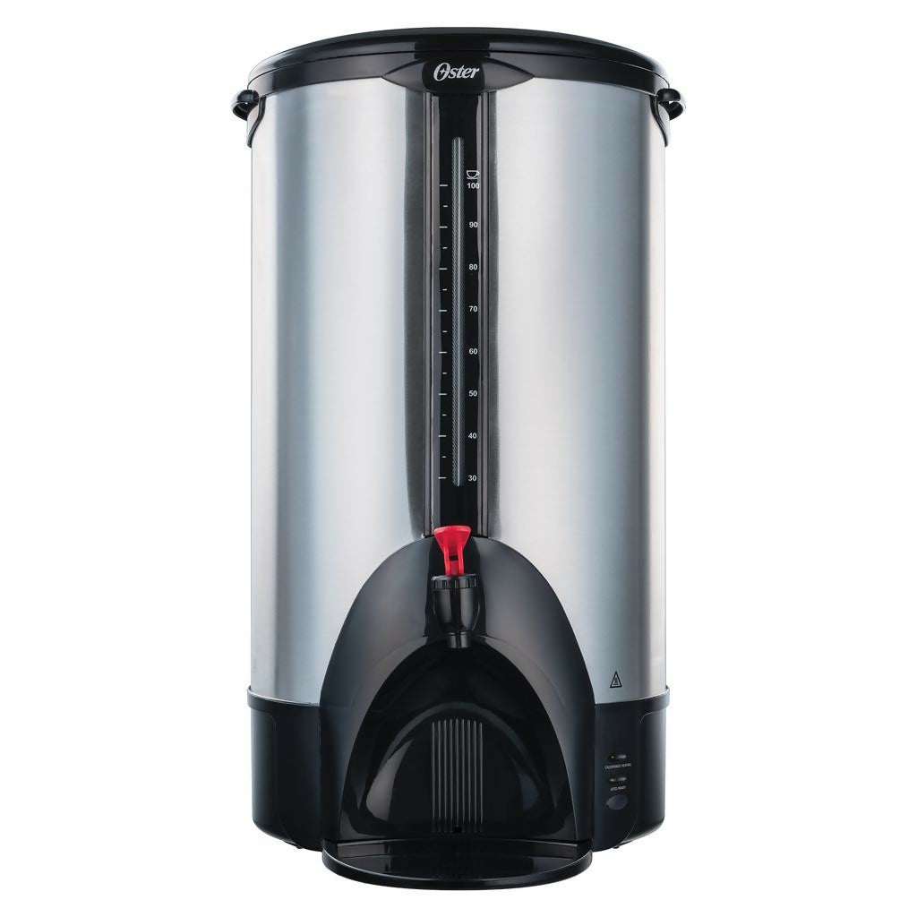 Percoladora de acero inoxidable para 100 tazas Oster