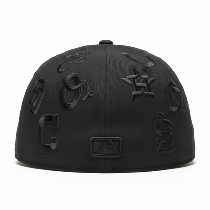 Gorra MLB All Over Total Black 59FIFTY