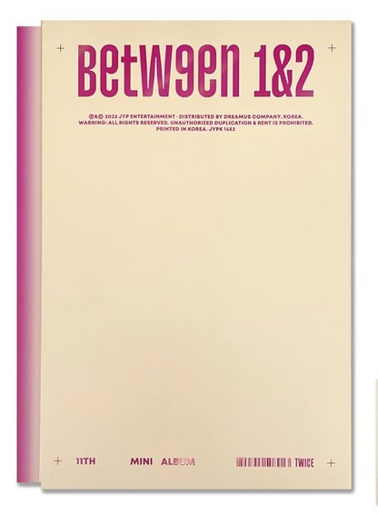 TWICE - BETWEEN 1&2