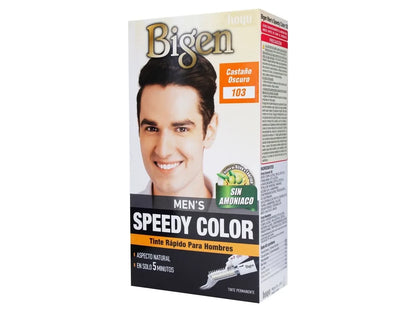 Tinte Men´s Speedy Color No.103 - Castaño Oscuro (BIGEN)