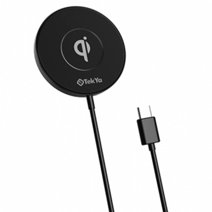 TekYa QiTek Spot 15W Qi Wireless Charging Pad Black