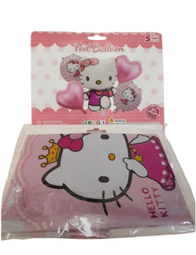 SET DE GLOBOS HELLO KITTY