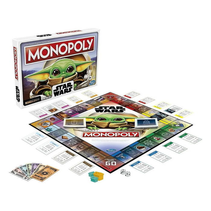 Monopoly Mandalorian The Child Baby Yoda Español.