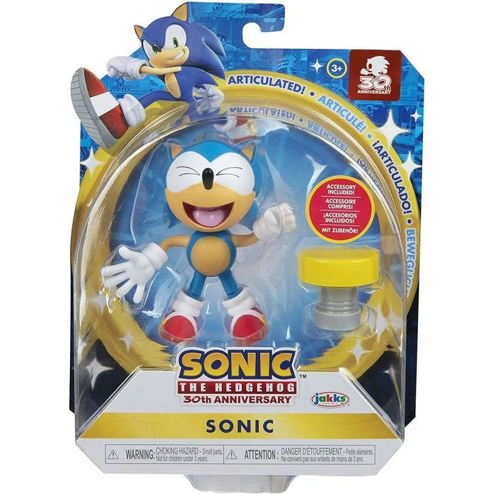 Sonic 30th Anniversary (Articulado) con Accesorio.