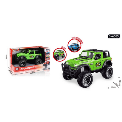 Jeep todo terreno sonido rubicón