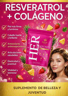 IDEAL HER SUPLEMENTO DE COLAGENO + RESVERATROL