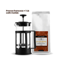 Combo de una prensa francesa mas 1 lb de café molido