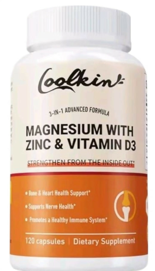 Magnesio con Zinc y Vitamina D3