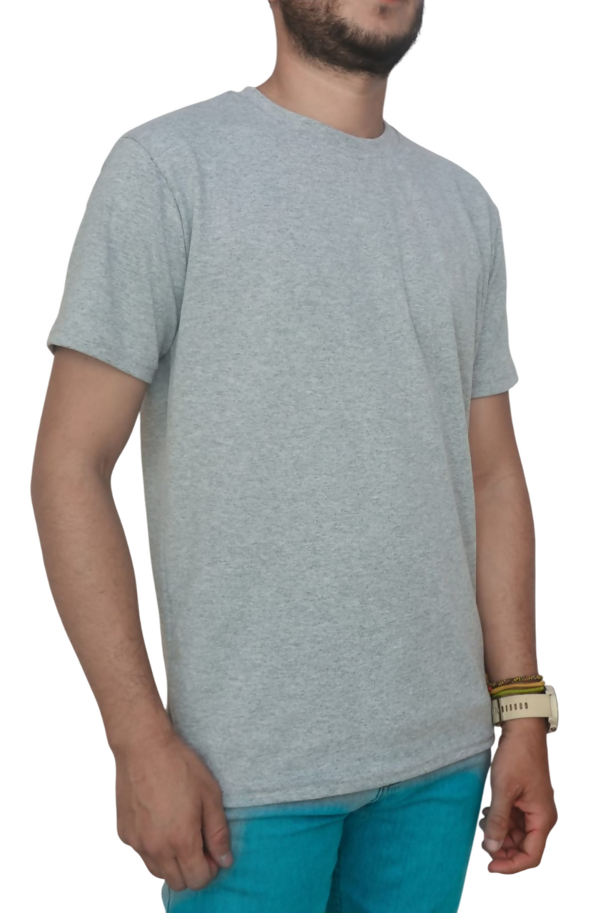 Camiseta unisex gris claro