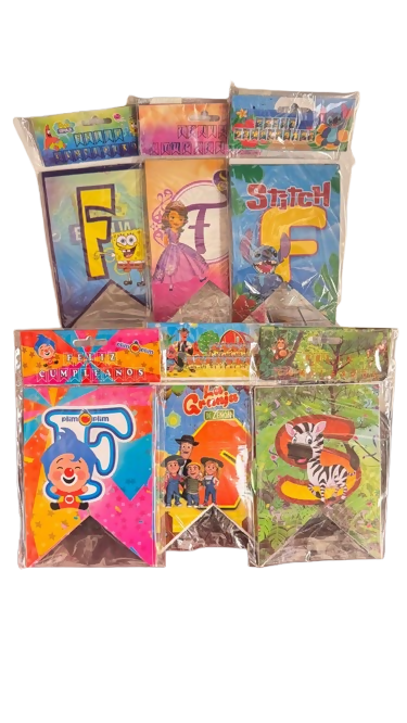 BANNER DE FELIZ CUMPLEAÑOS VARIADOS