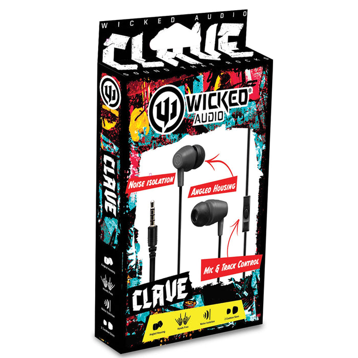 Wicked Audio Clave Wireless Earbud Black
