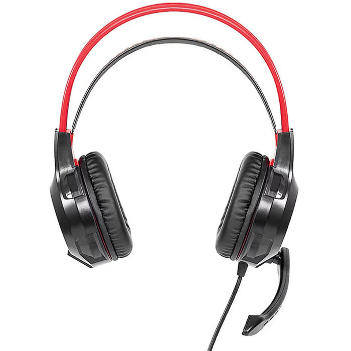 Wicked Audio Grid Legion 500 Wired Gaming Headphones Black-Red