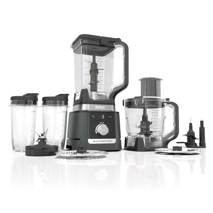 Ninja Deluxe Kitchen System Licuadora Inteligente Multifuncional con Procesador Auto-IQ 1 200 W
