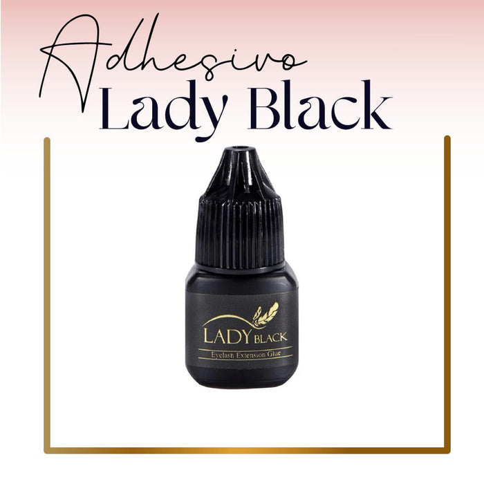 Adhesivo lady black.