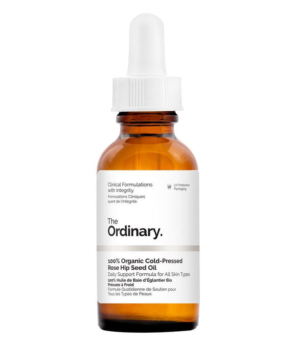The Ordinary 100% Organic Cold-Pressed Rose Hip Seed Oil.