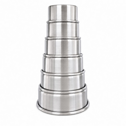 Set de 6 moldes para hornear