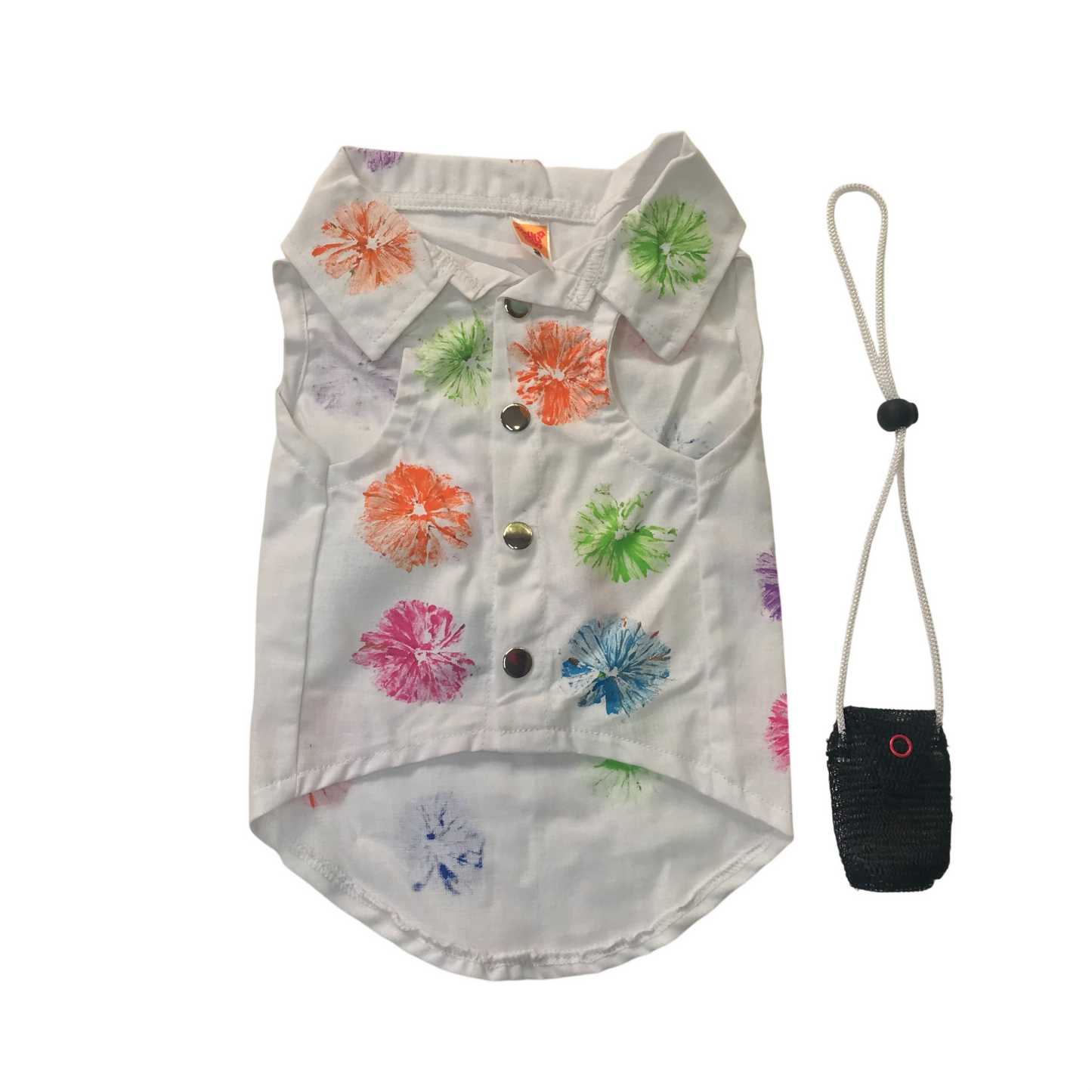 Camisa de Verano para Perro con Bandolera a Juego