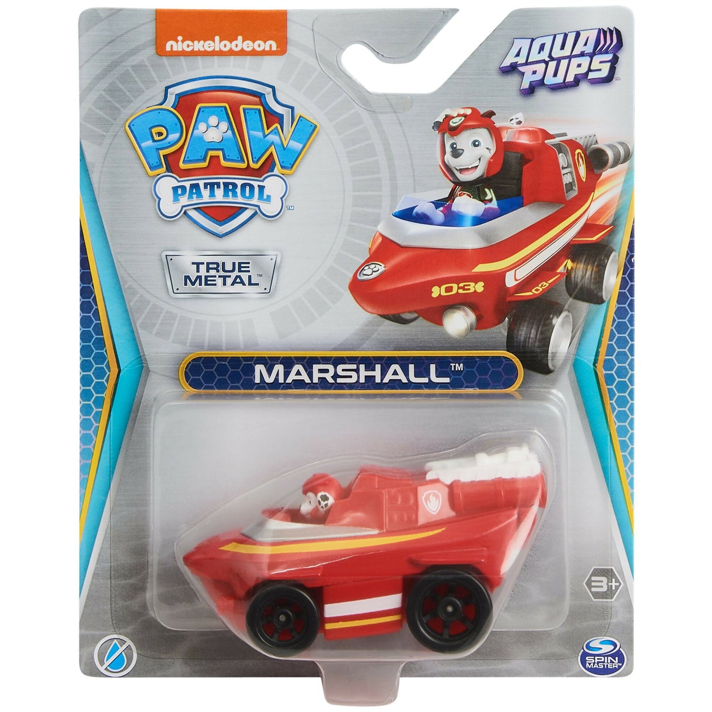 Paw Patrol METAL Aqua Pups Marshall 1:55.