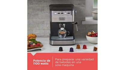 Máquina de espresso Black & Decker