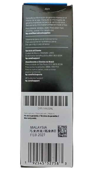 Tinta HP GT53 Black