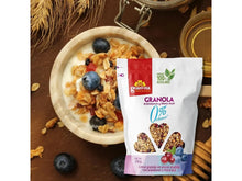 GRANOLAS - 0% azúcar con Arándanos y Mora Azul - Bolsa 350g (GRANVITA)