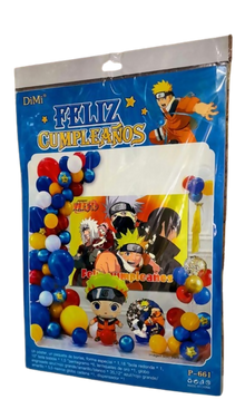 SET DE GLOBOS NARUTO
