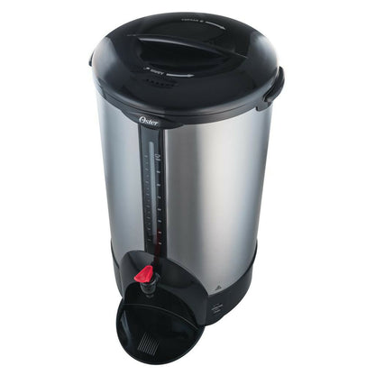 Percoladora de acero inoxidable para 100 tazas Oster