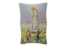 CUADRO VIRGEN DE FATIMA 11 CMS X 7 CMS