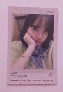 LISA - PHOTOCARD (PHOTOBOOK 0327 SEGUNDA EDICION)