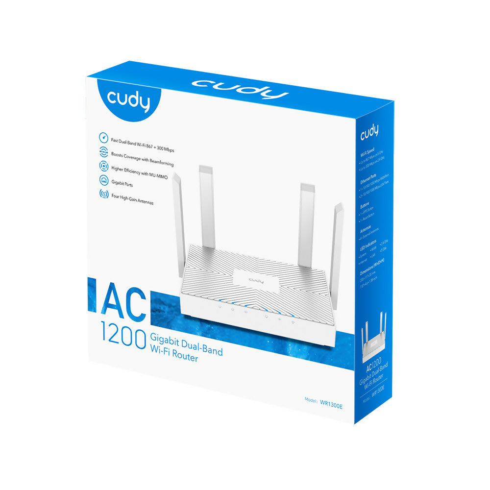 6971690793081_5 AC1200 Gigabit Dual Band Mesh Wi-Fi Router
