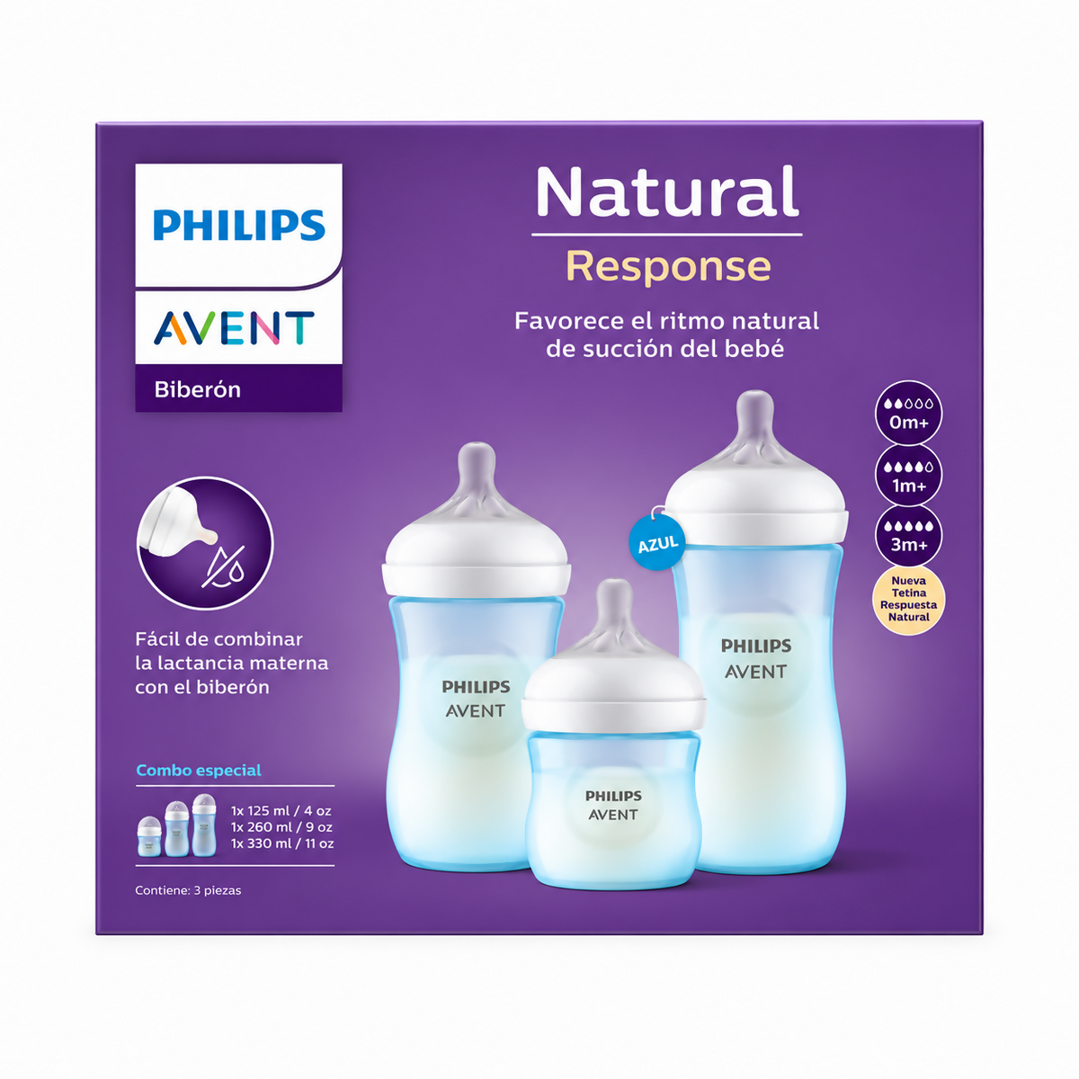 Set de biberones Natural Response