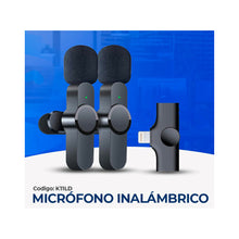 Micrófono inalámbrico de solapa