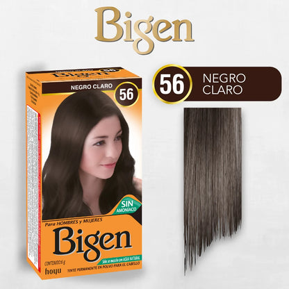 TINTE BIGEN EN POLVO Tinte No. 56 - Castaño Cenizo Vivo