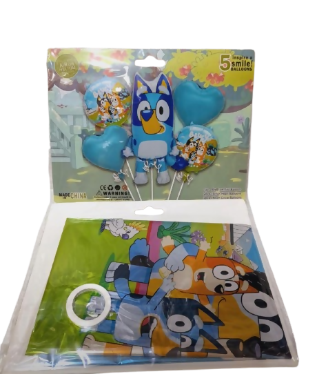 SET DE GLOBOS BLUEY